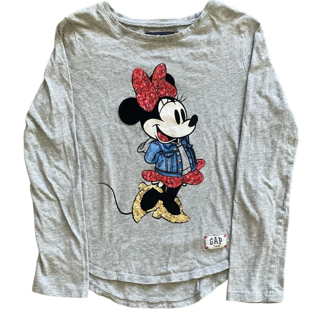 Disney Minnie Mouse Limited Edition Long Sleeve Shirt, Kids size M (8-9)